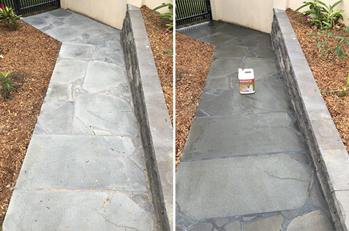 Stain Proof Bluestone Grout Haze, What Is The Best Way To Clean Bluestone Patio