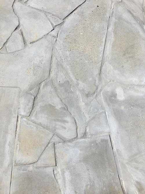 Grout haze up close