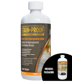 Stain-Proof Plus Premium Impregnating Sealer For Natural Stone And Concrete Coun 