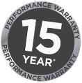 15 year warranty